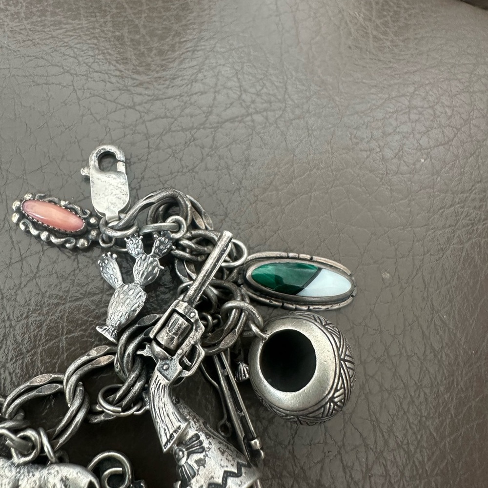 An Old Cowboy Charm Bracelet Treasure. 30%off!! - Picture 4 of 7